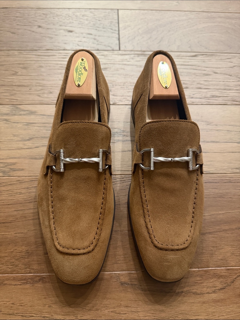 Stuart Weitzman Men’s Brown Loafers
